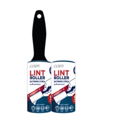 FN CUSHY LINT ROLLER ลูกกลิ้งทำความสะอาด ม้วนละ 50 แผ่น แถมรีฟีล 1 ม้วน ราคา 26 บาท*ส่งฟรี