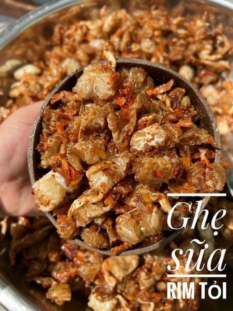 Ghẹ sữa rim gia vị, đồ ăn vặt đặc sản Phan Thiết
