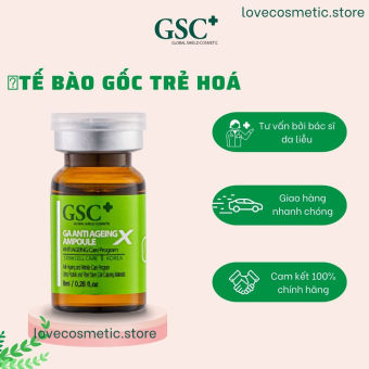 Tế bào gốc trẻ hoá GSC serum căng bóng, tái tạo, phục hồi  8ml - dượᴄ mỹ phẩm Hàn Quốc GSC