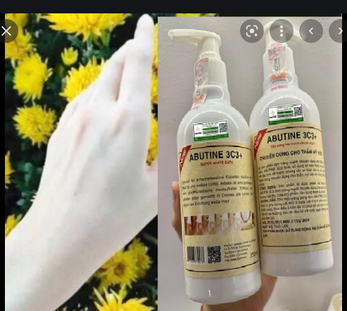 Trắng nhanh sau 5 phút - tắm trắng đỉnh của chóp - tắm trắng 3c3 350gr