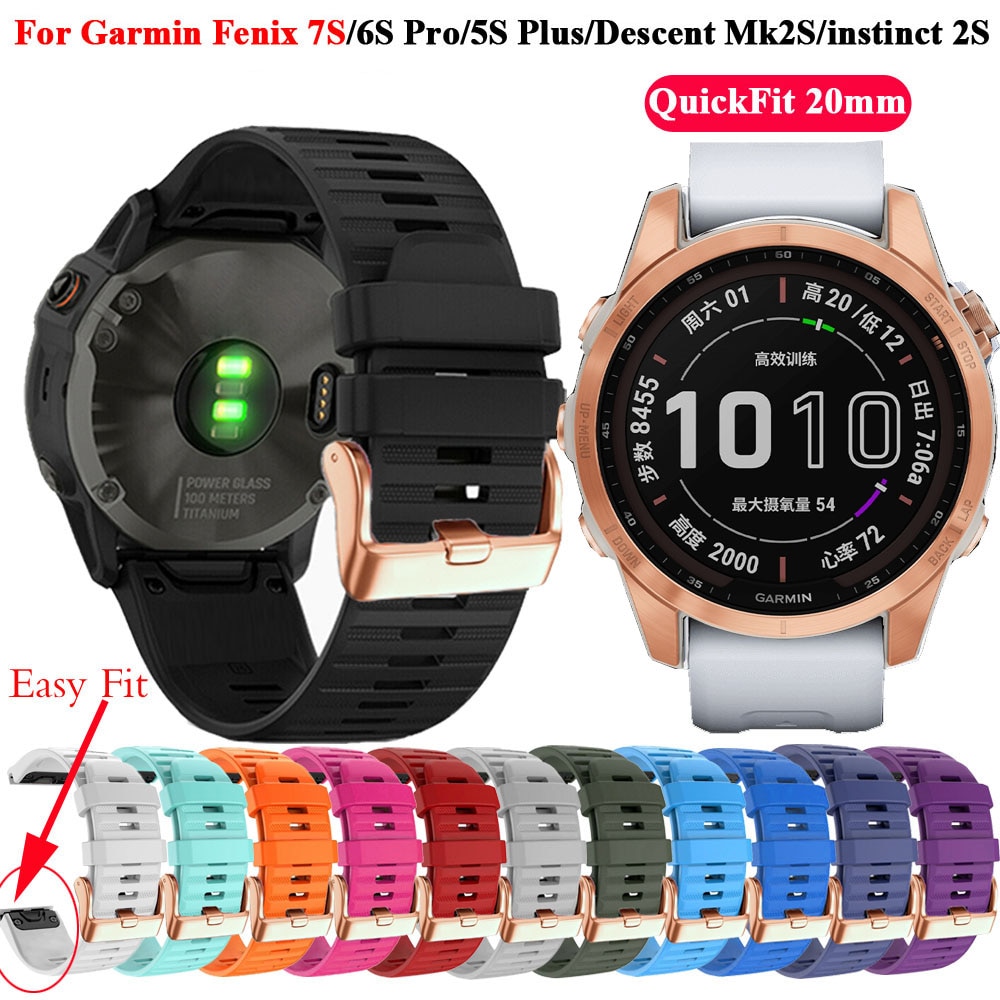 Garmin fenix 5s on sale rose gold band