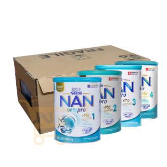 3/25 - Sữa bột Nan optipro Nga 1,2,3,4 850g