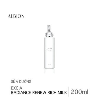 乳液・ミルク ALBION EXCIA Radiance Renew Rich Milk Albion Excia Radiance Renew Milk – Cherry's Japanese Cosmetics