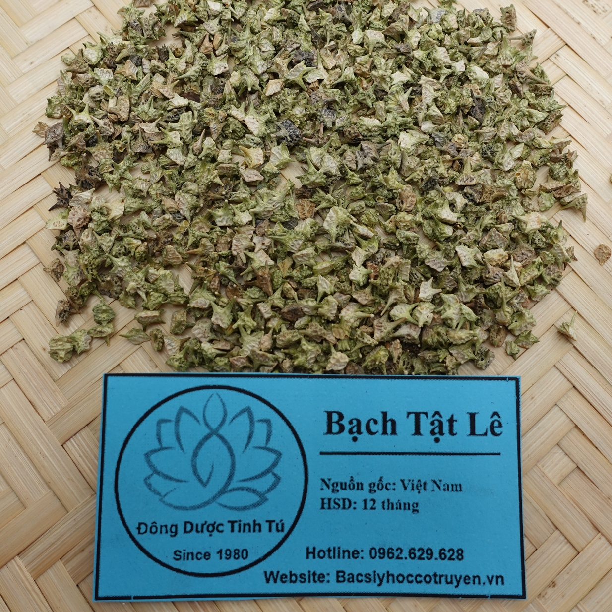 Bạch tật lê 100g, dược liệu loại 1, khô, sạch