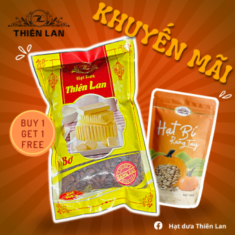 Hạt dưa sạch Thiên Lan vị bơ rang củi ( 500g)