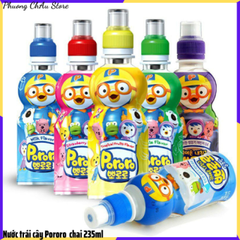 Nước uống trái cây Pororo Hàn Quốc [5 vị: Việt Quất, Dâu, Táo, trái cây , Sữa]