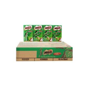 Thùng 48 Hộp Sữa Lúa Mạch Nestle MILO 115ml