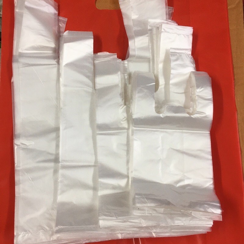 1kg bao xốp trắng có quai loại 1 có nhiều size
