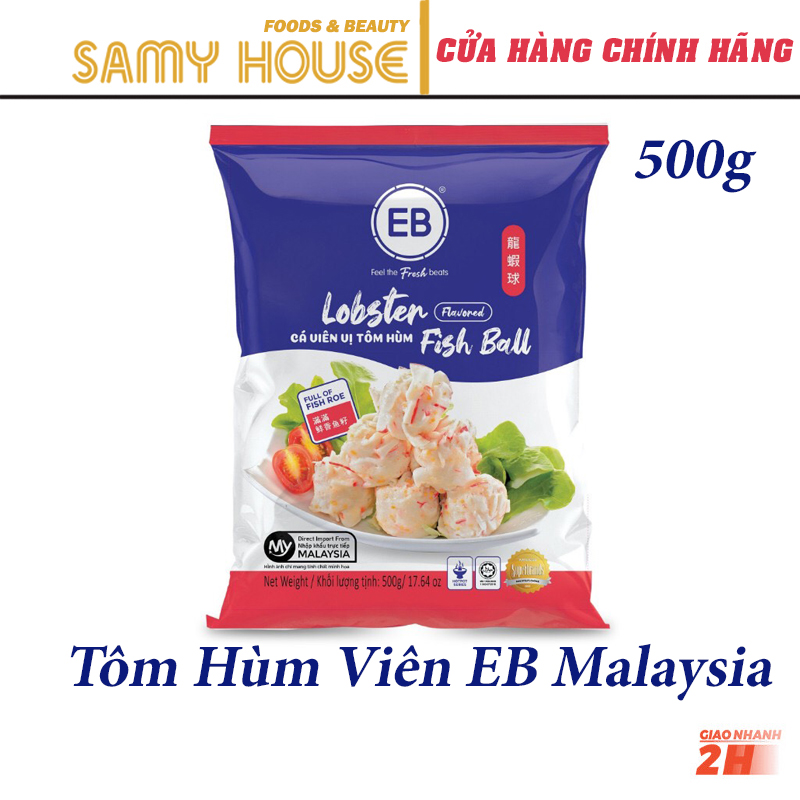 [Samy Food] [HCM SHIP 2H] Tôm Hùm Viên EB Malaysia 500g