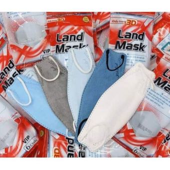 Khẩu trang 3d Land Mask set 6 cái cao cấp