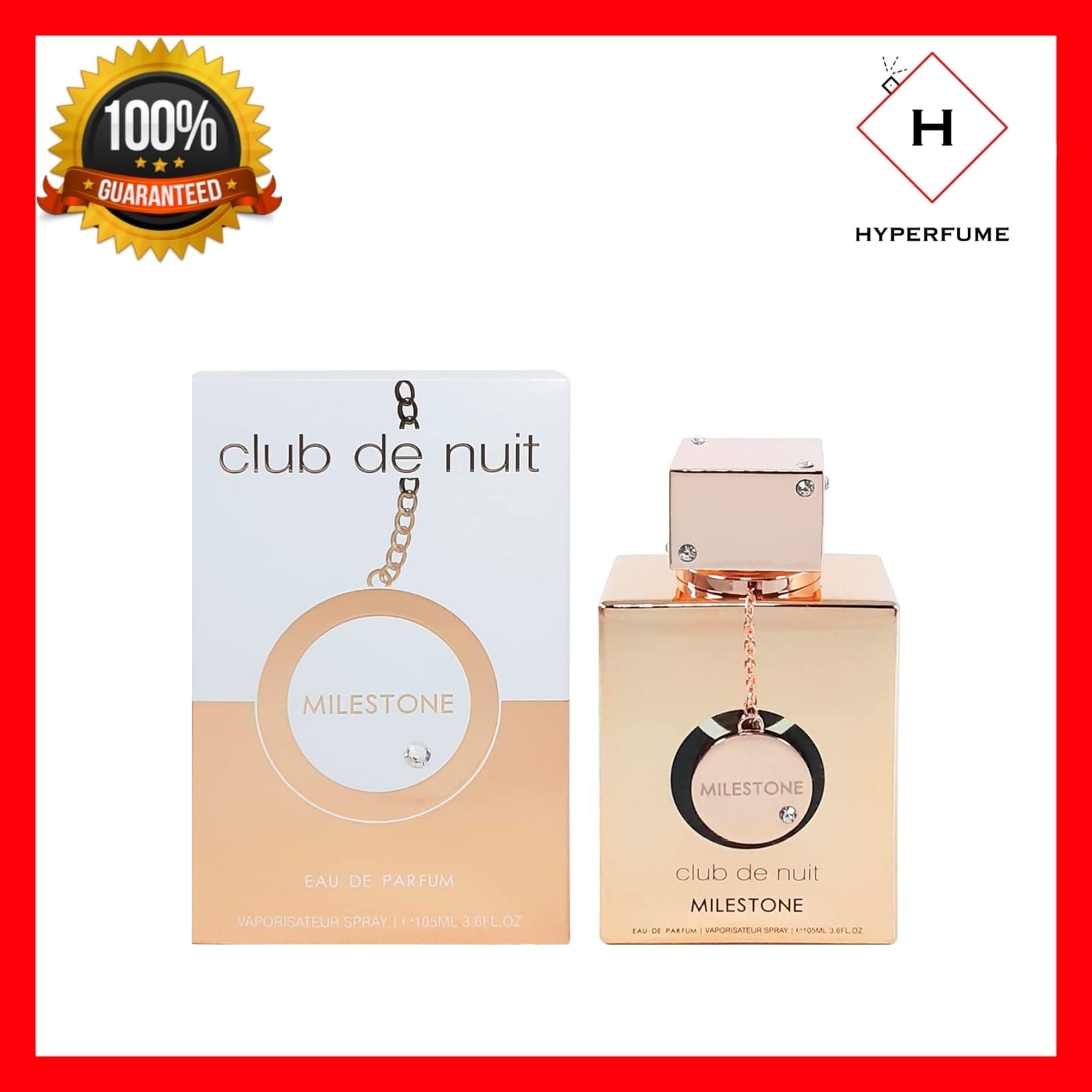armaf club de nuit milestone edp spray unisex 3.6 oz