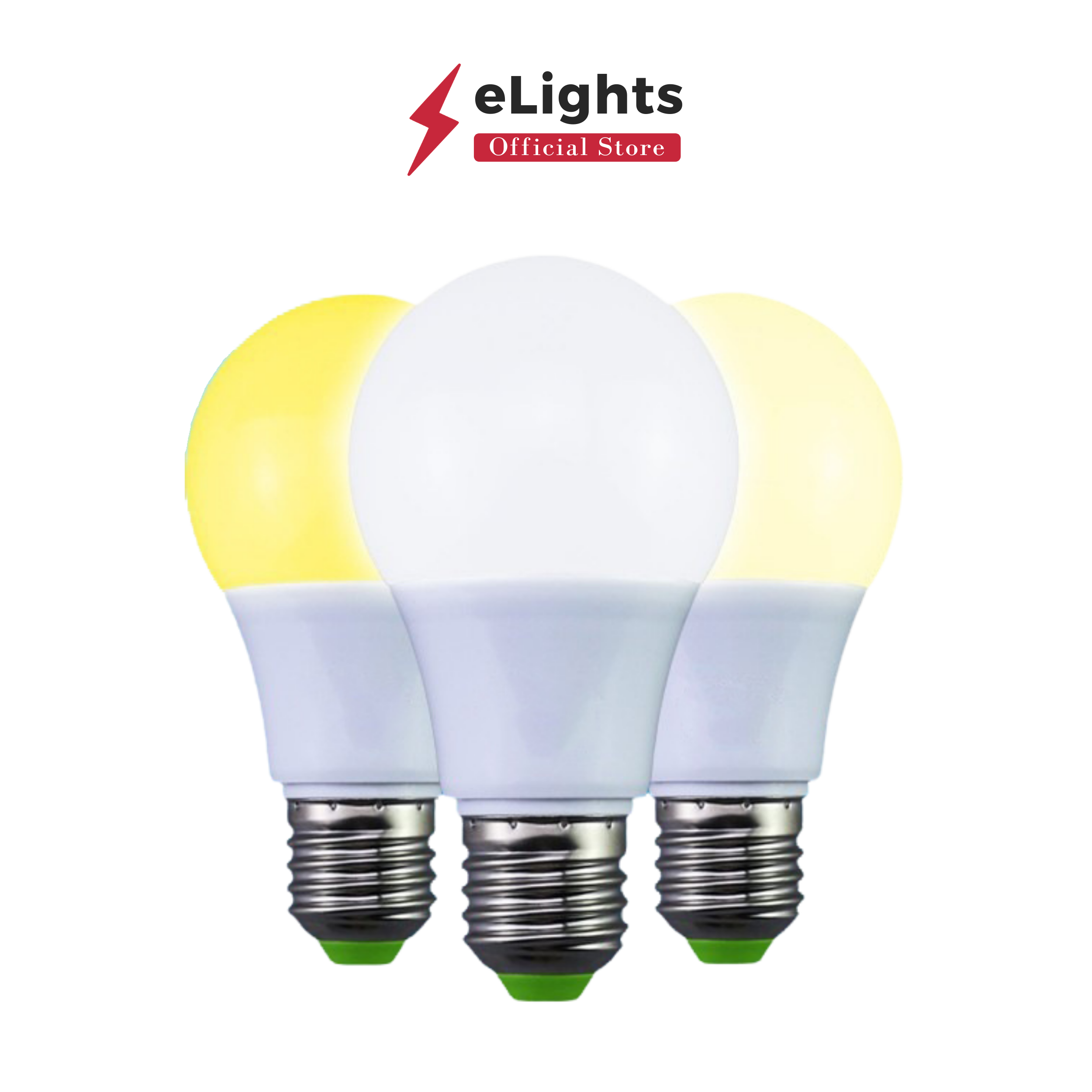 Bóng Đèn LED E27 Đổi 3 Màu 5W - Hàng Chính Hãng eLights