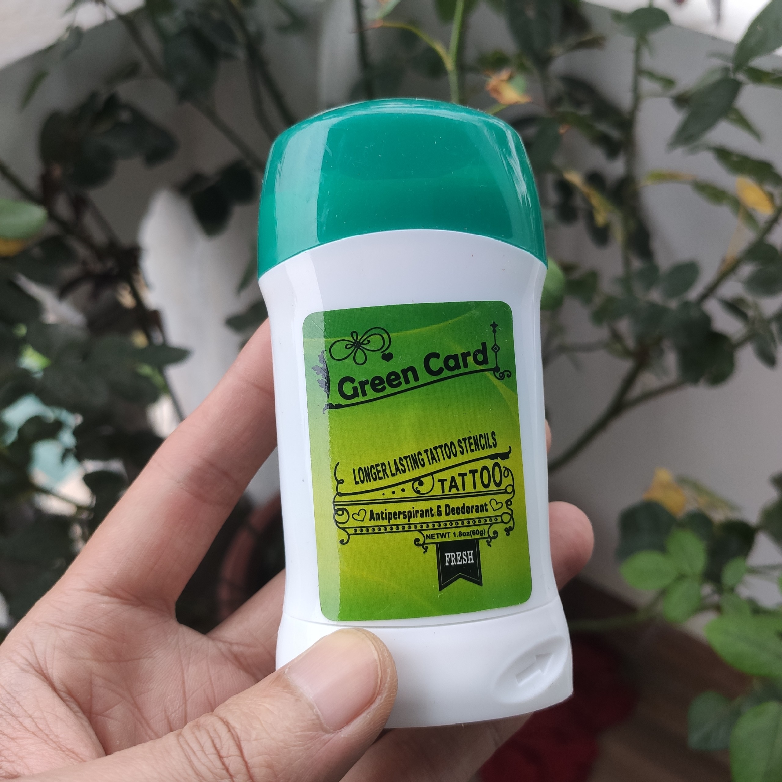 Sáp Scan in hình xăm Green Card 60ml