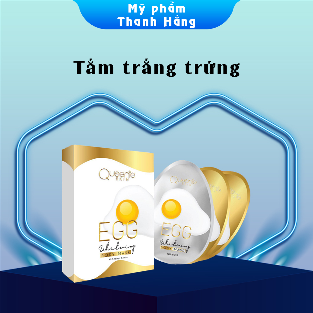 Combo 2 miếng tắm trắng da trứng gà