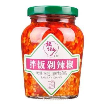 Tương ớt băm ăn với cơm mì 拌饭剁椒酱 280g