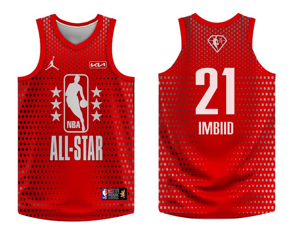 2021 allstar 01 KYRIE IRVING jersey high quality spandex