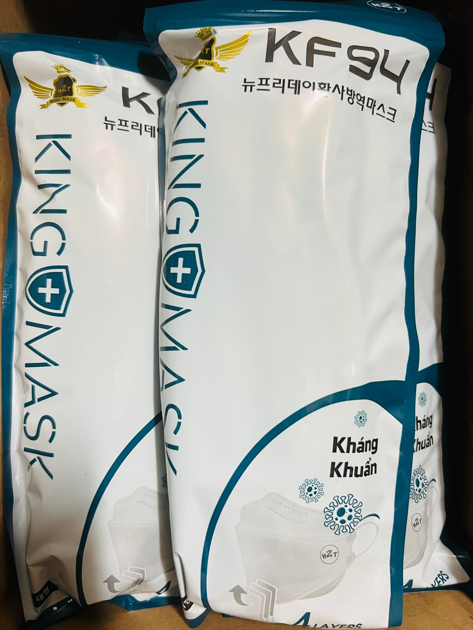 Khẩu trang 4 lớp kf94 king mask