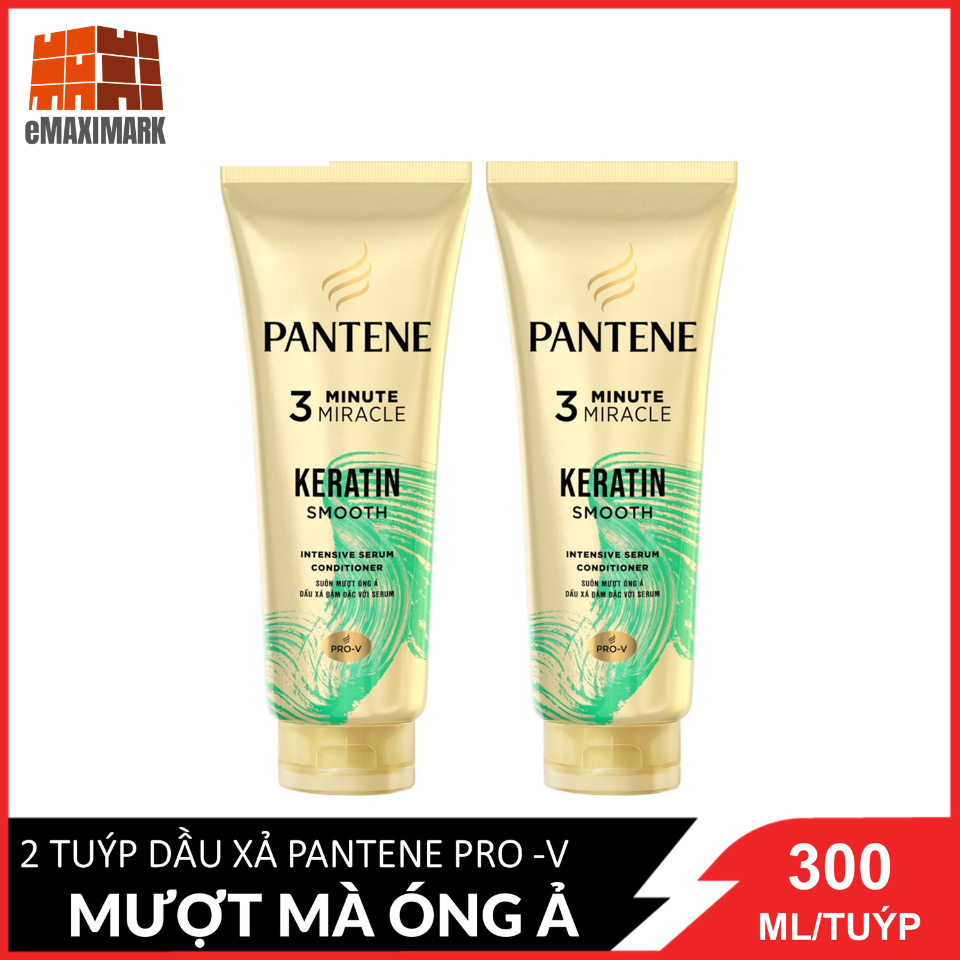 Combo 2 dầu xả pantene pro- v tuýp 300ml