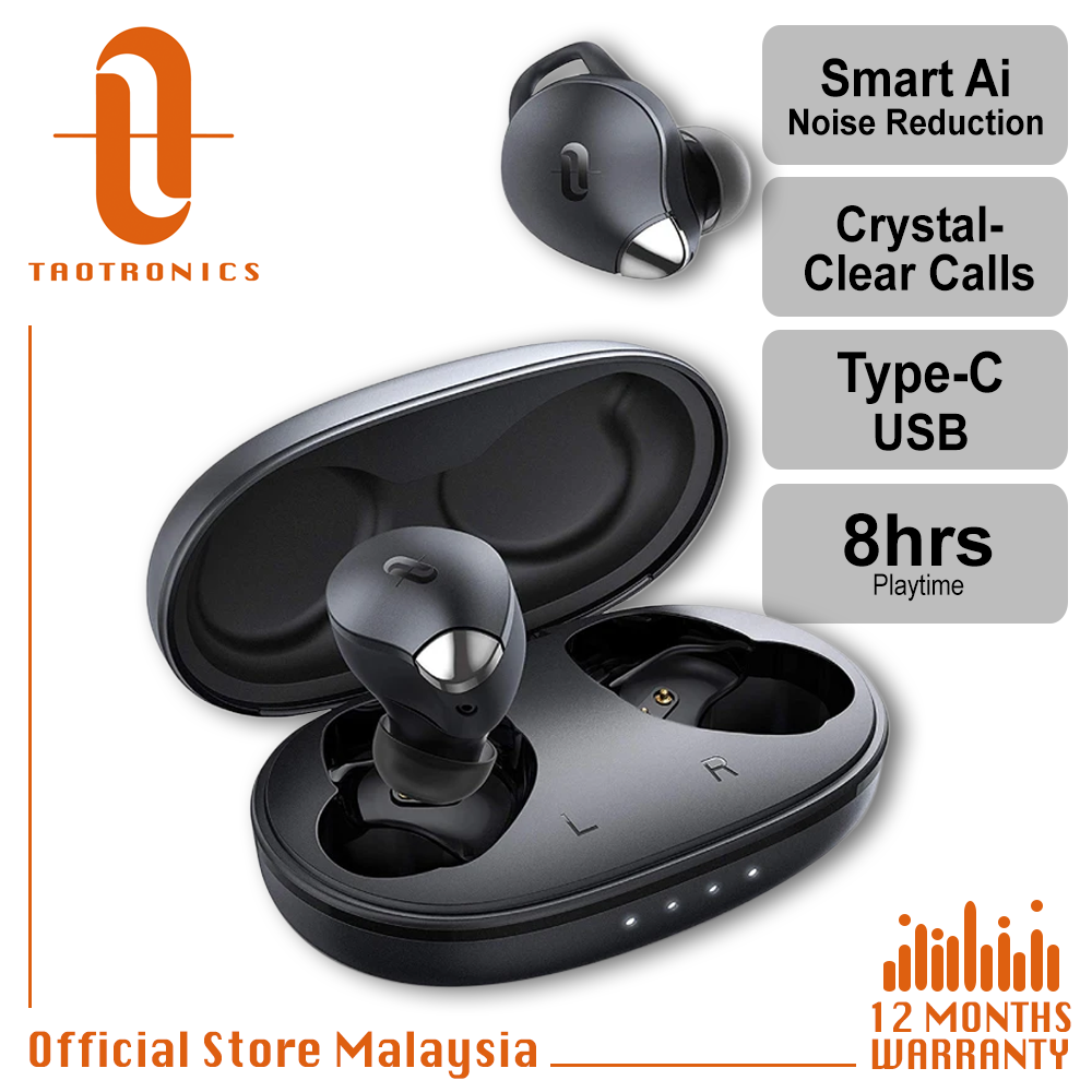 TaoTronics Wireless Earbuds BH094 SoundLiberty 94 4 Mic Hybird ANC