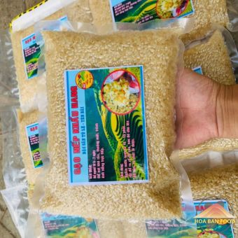 Gạo nếp Khẩu Hang thượng hạng, đặc sản Tú Lệ - Yên Bái (túi 1kg). Đặc sản Tây Bắc gạo nếp Tú Lệ, gạo nếp nương Điện Biên