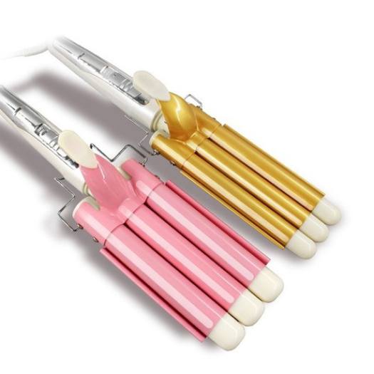 MÁY BẤM TÓC GỢN SÓNG, máy tạo kiểu uốn xoăn sóng nước,máy làm xoăn sóng 3 TRỤC phong cách hàn quốc