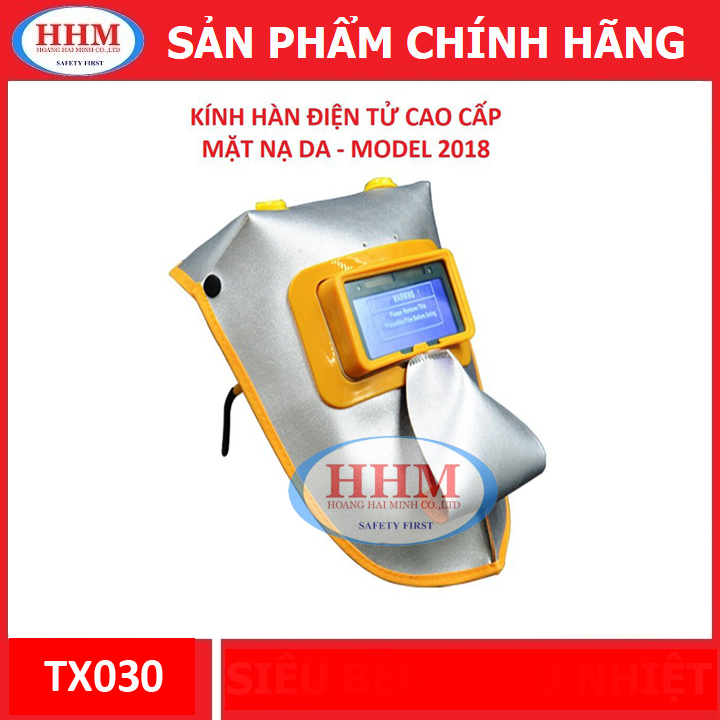 Kính hàn điện tử cao cấp mặt nạ da tx030 - new model 2018