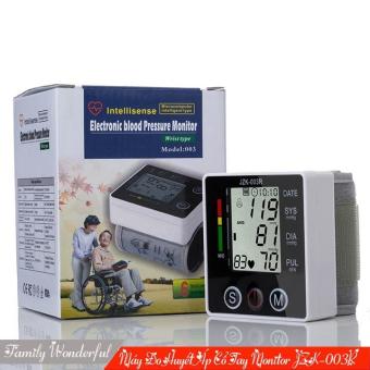 Máy đo huyết áp cổ tay thông minh JZK-003R theo dõi sức khỏe cho người già - sản phẩm theo dõi sức khỏe thương hiệu cao cấp hàng đầu