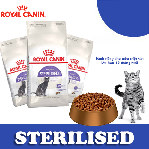 Thức Ăn Cho Mèo Royal Canin Sterilised 400g