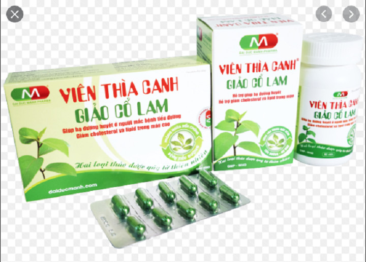 VIÊN THÌA CANH GIẢO CỔ LAM 60V – HỖ TRỢ TIỂU ĐƯỜNG