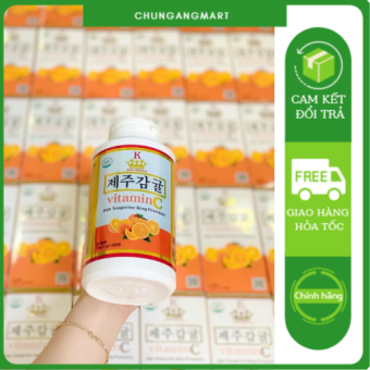 KẸO NGẬM VITAMIN C JEJU HÀN QUỐC 400V 510G
