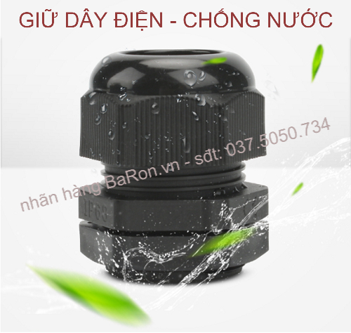 Đầu giữ dây điện, đầu luồn dây điện chống nước cho hộp điện ngoài trời