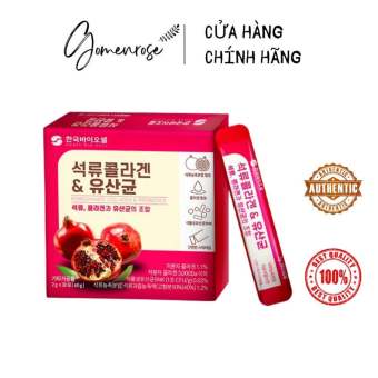 Bột Collagen Uống Lựu Đỏ Bio Cell Hàn Quốc 30 gói *2g