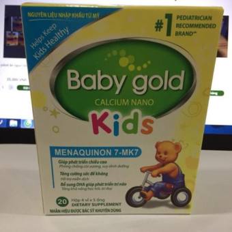 Baby Gold Kids Bổ Sung Canxi Cho Bé