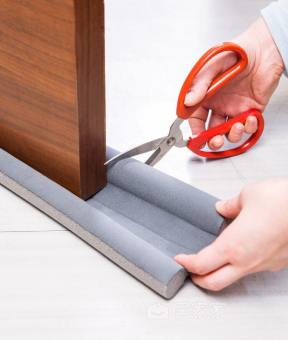 Ron, đệm cửa, chặn khe cửa chống côn trùng, tiếng ồn, gió lùa, gió điều hòa, bụi bẩn, tránh kẹt chân bé.