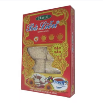 Combo 3 hộp bánh khô mè Bà Liễu loại 250g