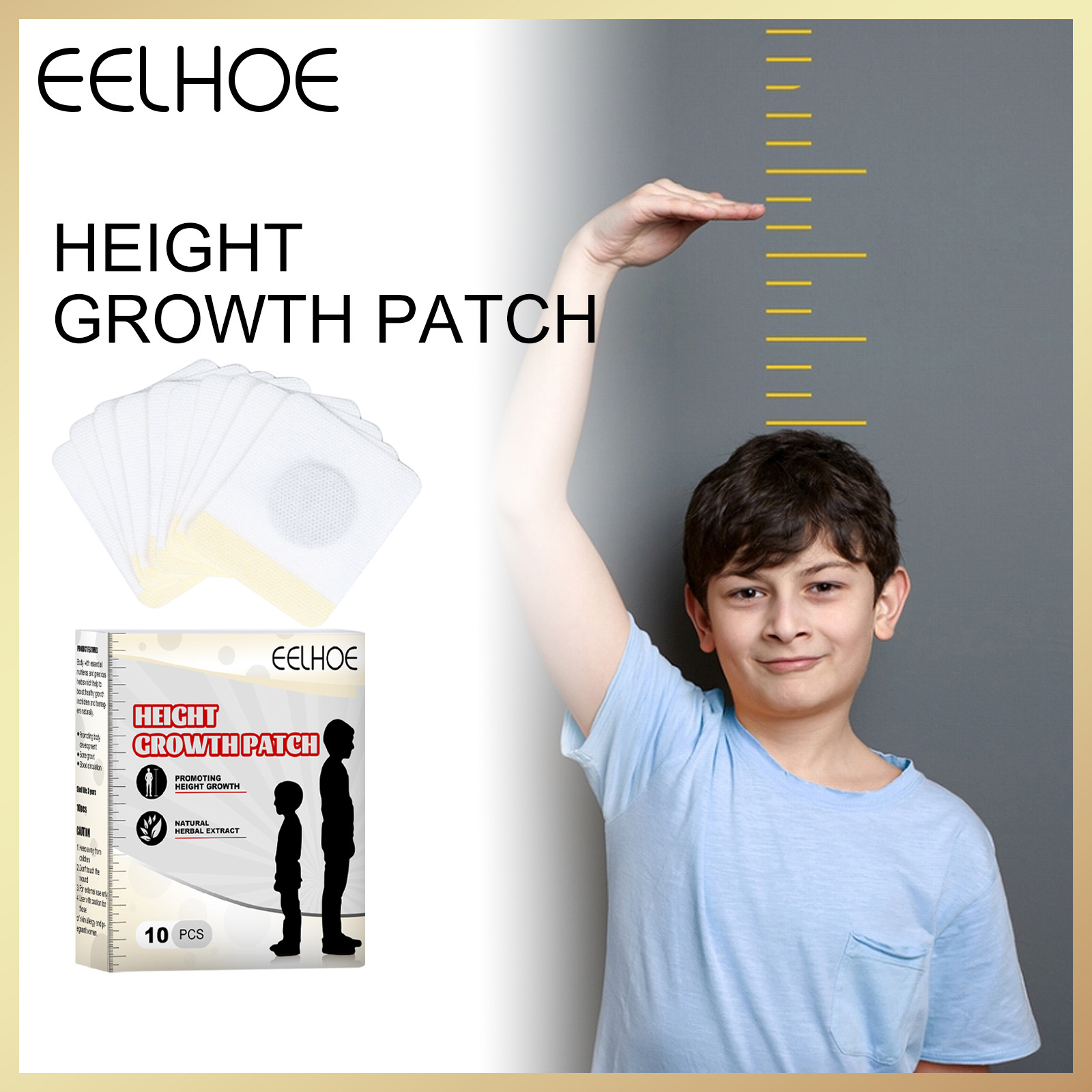 Eelhoe Miếng Dán Tăng Chiều Cao Miếng Dán Tăng Chiều Cao Miếng Dán Chân Tăng Chiều Cao Miếng Dán Chân Tăng Trưởng Xương Miếng Dán Chân Tăng Chiều Cao Điều Hòa Dầu Cơ Thể Phát Triển Chiều Cao