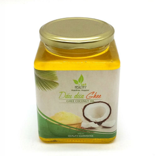 Dầu dừa Ghee tinh khiết Viethealthy 500ml
