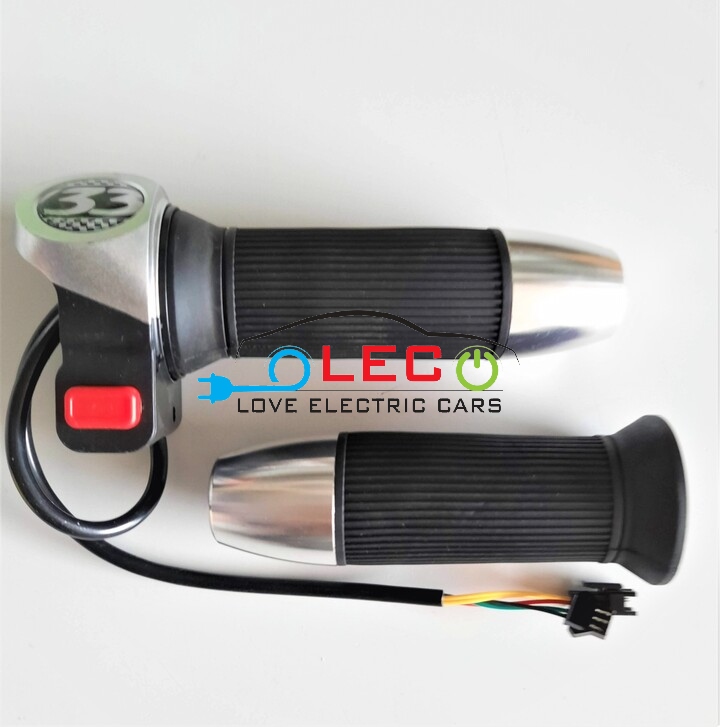 Tay ga 133 bọc nhôm có nút nhấn