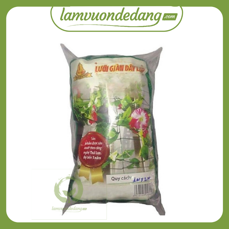[HCM]LƯỚI LÀM GIÀN DÂY LEO - Full size - Lưới trồng cây dùng để làm giàn dây leo giàn cây bầu bí mướp mùng tơi bền bỉ và tiện lợi.
