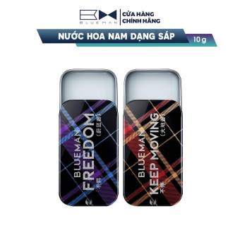 Nước Hoa Khô Dạng Sáp Cho Nam BLUEMAN Hương Thơm Lâu 10g