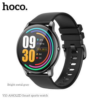 Đồng Hồ thông minh Smartwatch Hoco Hoco Y10 Amoled chính hãng - Thời trang nam nữ.bảo hành 1 đổi 1