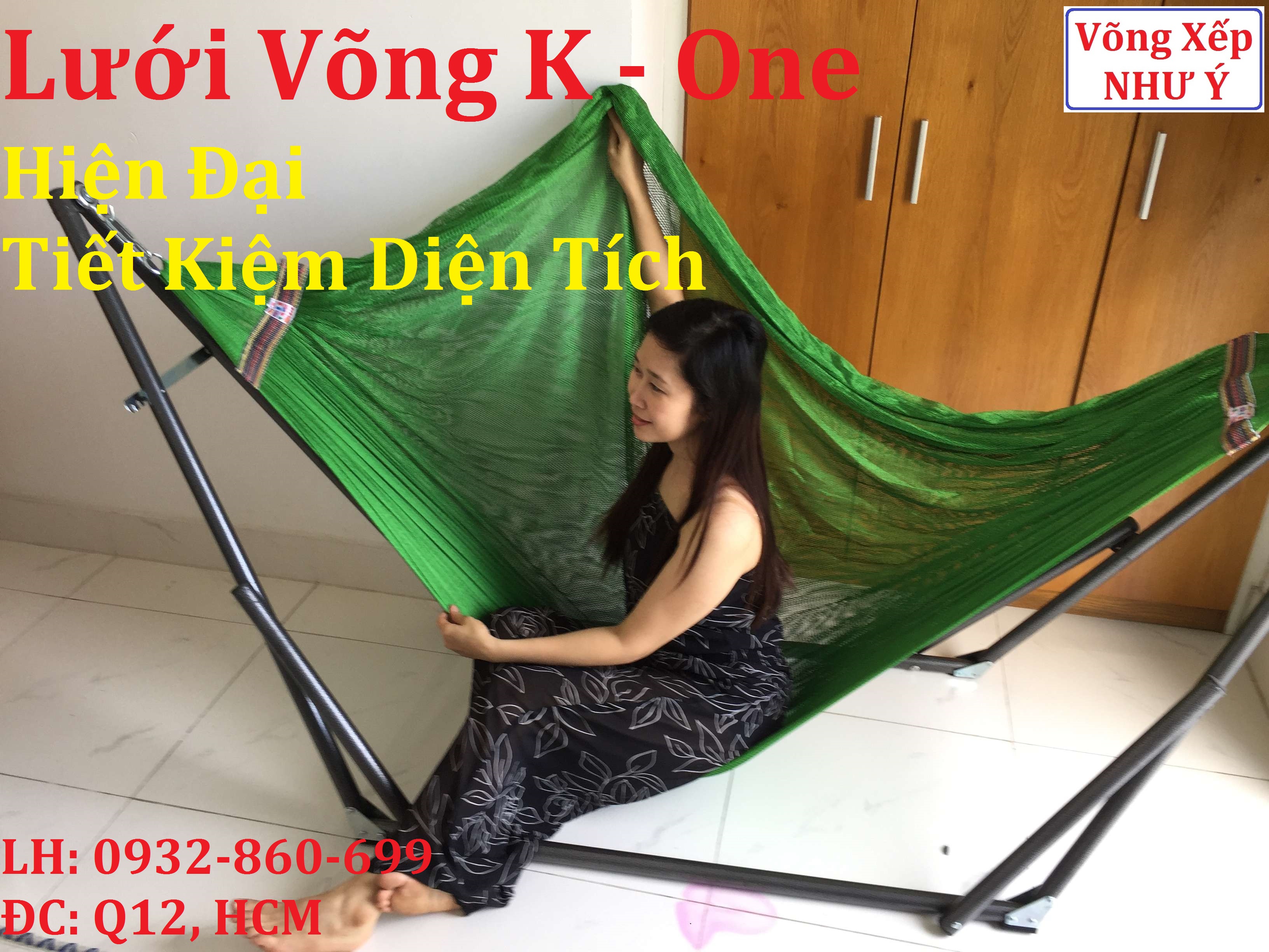 Lưới võng K one 2 lớp, hiện đại, tiết kiệm không gian, lưới võng 2 lớp, Lưới võng xếp dày rộng, # lưới võng cỡ đại, #lưới võng loại lớn, #lưới võng xếp võng lưới 2 lớp, #lưới võng cao cấ