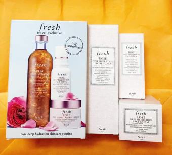 Set dưỡng da Fresh Deep Hydration Skincare Routine