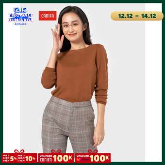 Áo len nữ CANIFA cổ tròn 6TE22W001