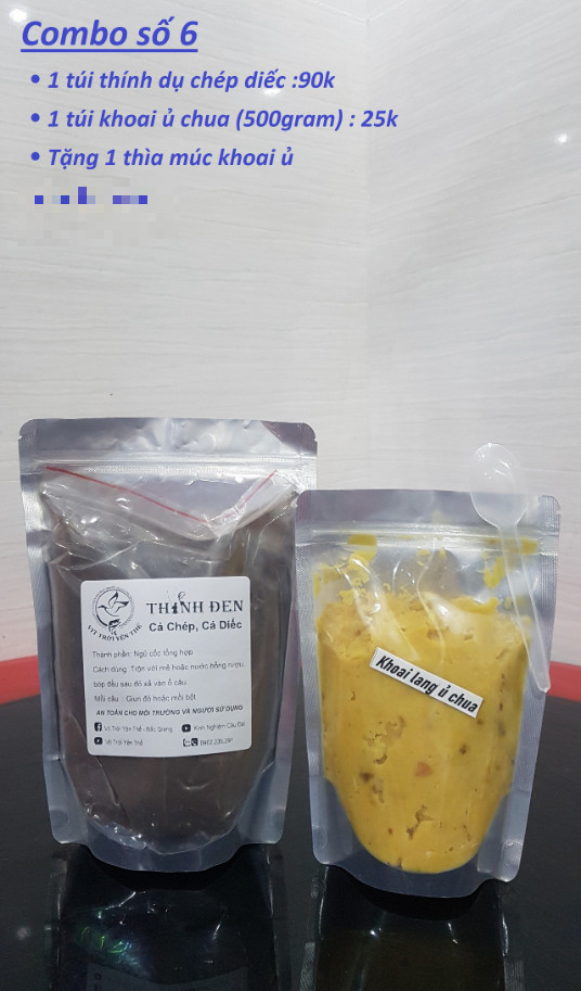 Mồi câu cá chép, diếc số 6