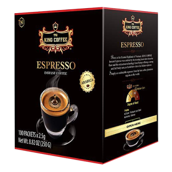 King coffee Espesso, cà phê Espresso, King cafe