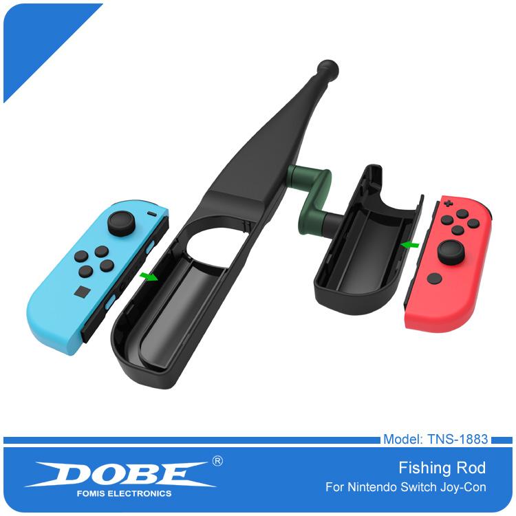 Fishing Rod Compatible with Joy Con,Fishing Game Kit Compatible with Nintendo Switch OLED/ Nintendo Switch Bass Pro Shops,Fishing Game Accessories