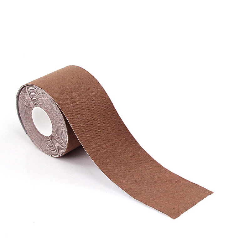 Băng keo dán ngực, cuộn dán nâng ngực 2 màu đen - da