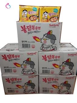Giá Sỉ 1 Thùng Mì Cay Samyang Vị Phô Mai - Hàn Quốc