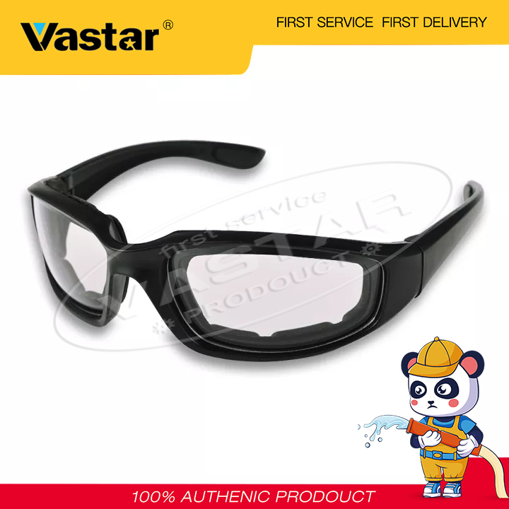 Trình điều khiển tầm nhìn ban đêm vastar kính xe hơi trình điều khiển xe mô tô Kính râm kính chống chói bảo vệ chống gió Kính râm (Trắng)